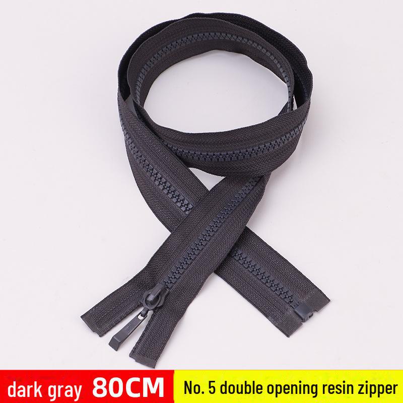 Санли Нет. 5 Двойная смоляная молния, 90 см - Аксессуар для курток и пальто