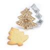 Set of 3 Wooden Cookie Cutters and Embossers - SCRAPCOOKING - Christmas (gingerbread Man, Fir Tree and Star)