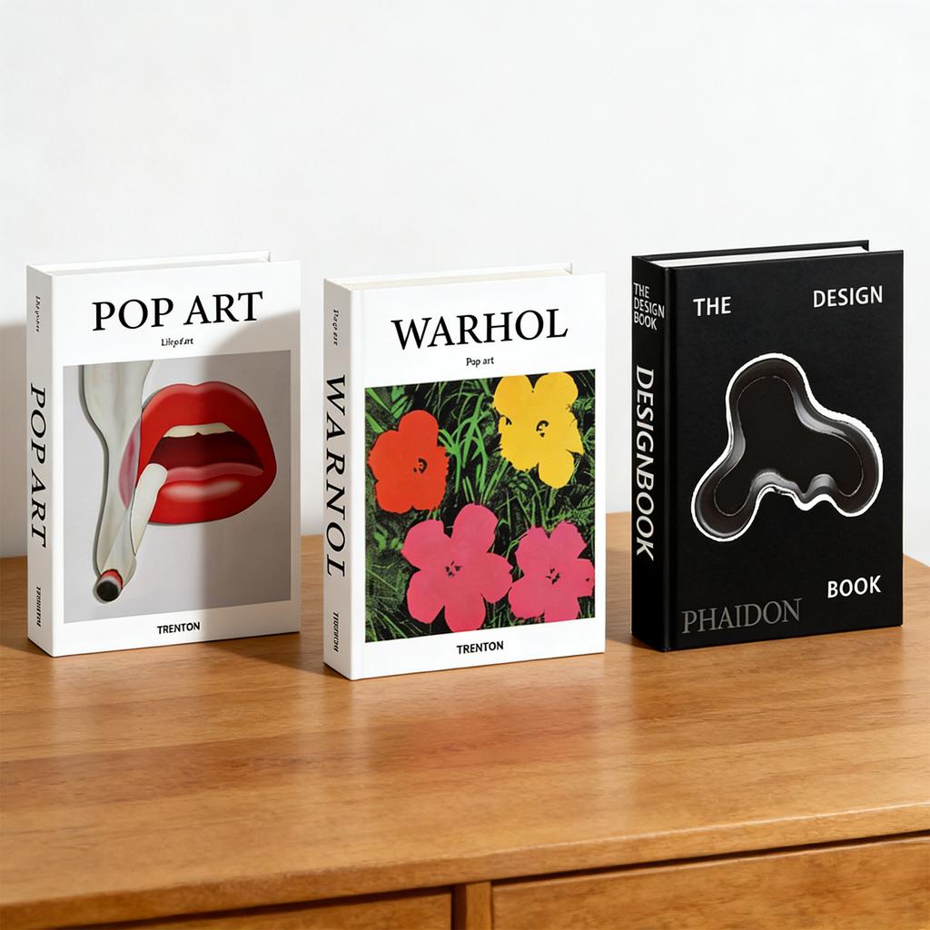 Эстетичные Декоративные Книги Украсят Вашу Кофейную Столику Книжную Полку Красивые Поддельные/Имитация Книг для Современного Домашнего Декора