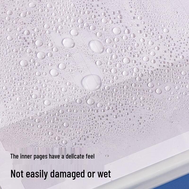 Deli A4 10-Page Document Folder