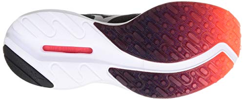 Mizuno Мужские кроссовки для бега Wave Rider NEO, черно-красные, размер 25,0 см, 2E