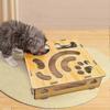 Cat Nail File Enrichment Box Sturdy Safe Construction for Small Medium Large Cats