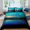Galaxy Duvet Cover Set 3D Printed Space Themed Bedding Set Kid Boy Galaxy Series Universe Pattern Polyester Quilt Cover For Girl