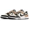 Nike Dunk Wheat Ripe, Kaleidoscope Shopping Bag Abrasion Resistant Low top Skateboard Shoes Men's Black White Yellow DD1391-100(Team1023-S-BOX)