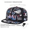 Unisex WHAT Graffiti Print Hip-hop Hats Fashion Spring Autumn Outdoor Adjustable Casual Baseball Caps Sunscreen Hat
