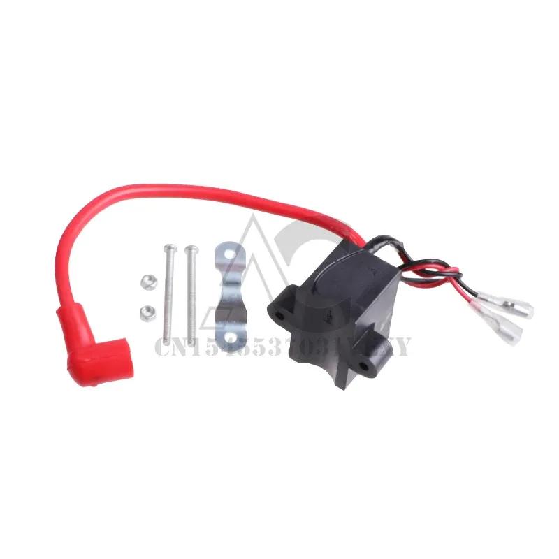 High Performance CDI Ignition Coil Replacement for 49cc - 50cc 60cc 66cc 80cc 2-stroke Engine Motor Motorized Bicycle Bike With