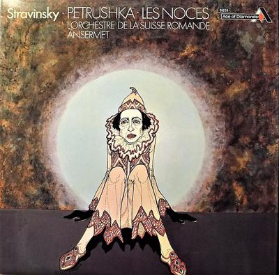 Виниловая пластинка ИГОРЬ СТРАВИНСКИЙ - L'ORCHESTRE DE LA - Петрушка • Свадебка SDD240 Ace Of Diamonds Великобритания Классика Б/У
