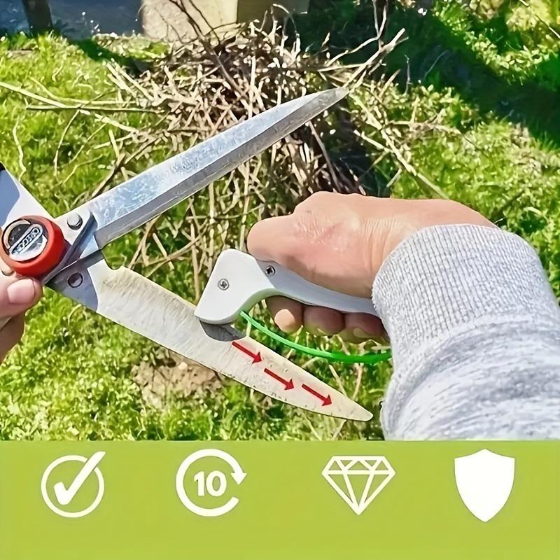 Портативная ручная точилка для кухонных карманных ножей садовых инструментов Быстрая заточка тупых ножей Пластиковая точилка для ножей 1-5 шт.