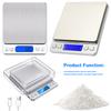 2kg/3kg/500g Digital Kitchen Scale Accurate Weighting Jewelry Lab Carat Powder Scale High Accuracy Gram Scale for Jewelry/Baking