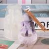 3D форма для свечи в форме астронавта, силиконовая мягкая, легко извлекаемая, лунная, форма для человеческого тела, мыло, смола, шоколад, кубики льда, домашний декор