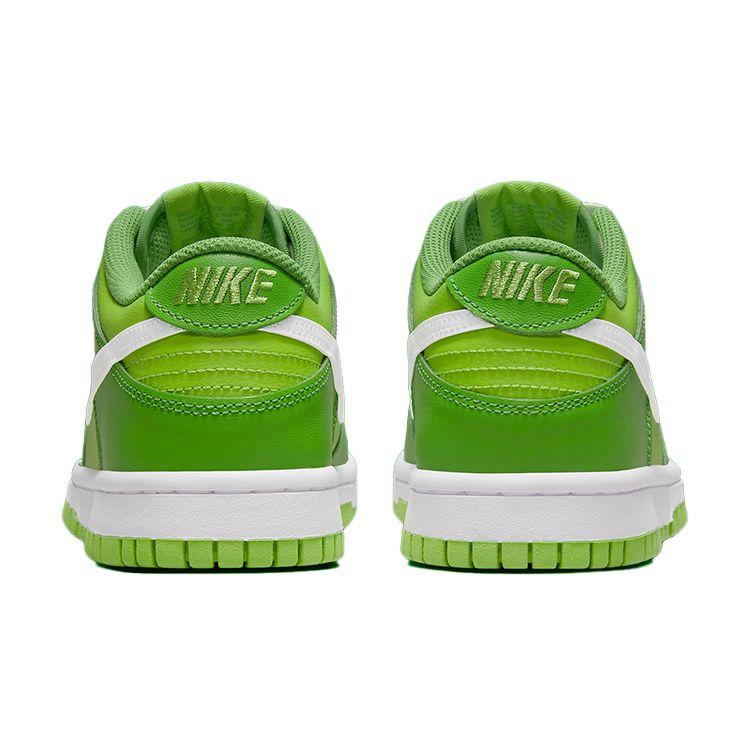 Nike Кроссовки Nike Dunk Low GS Chlorophyll для детей, зеленые, темно-зеленые, белые, DH9765-301