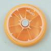 6 Grids Mini Cute Lemon Travel Business Pill Box Medicine Storage Case Organizer