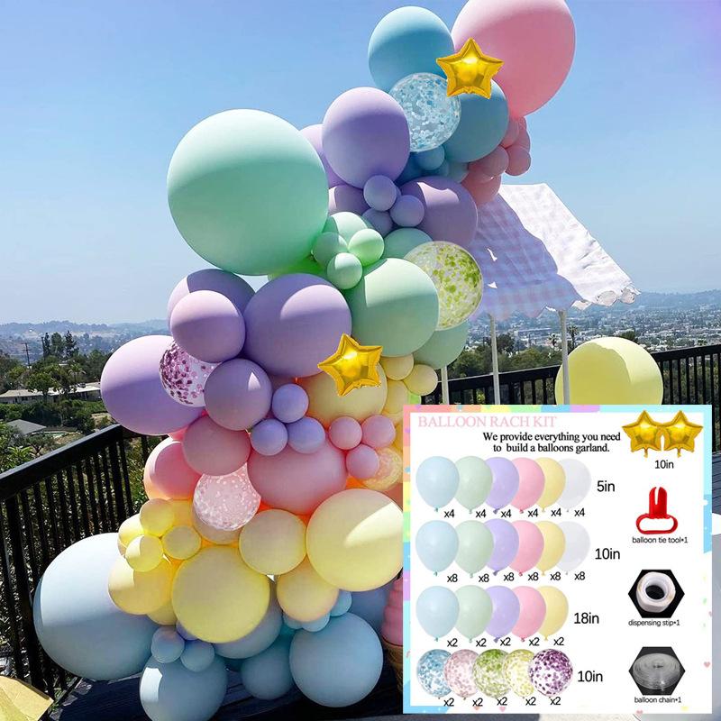 Набор латексных шаров «макарон» для свадебного оформления зала, шары для украшения дня рождения, шары для вечеринки по случаю открытия годовщины