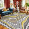 Modern Art Ink Wash Carpets for Living Room Luxury Decoration Home Sofa Area Rug Bedroom Easy Clean Entrance Door Mat Non-slip