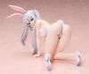 Date A Bullet White Queen Bare Leg Bunny Scale Plastic Finished Figure Ver. 1/4 Pre-painted