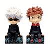 11 см Аниме Фигурка Jujutsu Kaisen Серия Чиби Сидящие Сатору Годжо/Гето Сугуру Фигурка Действия Фушигуро Тодзи/Оккоцу Юта Фигурка