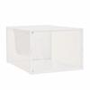 Shoe Storage Box Stackable Store Shoes Smooth Edge Sturdy Large Capacity Container Household Stuffs