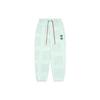 Clot Co-Branded Chinese Jade Yupei Logo Print Drawstring Joggers For Fall Men Bottoms Light-Green DO0010-394
