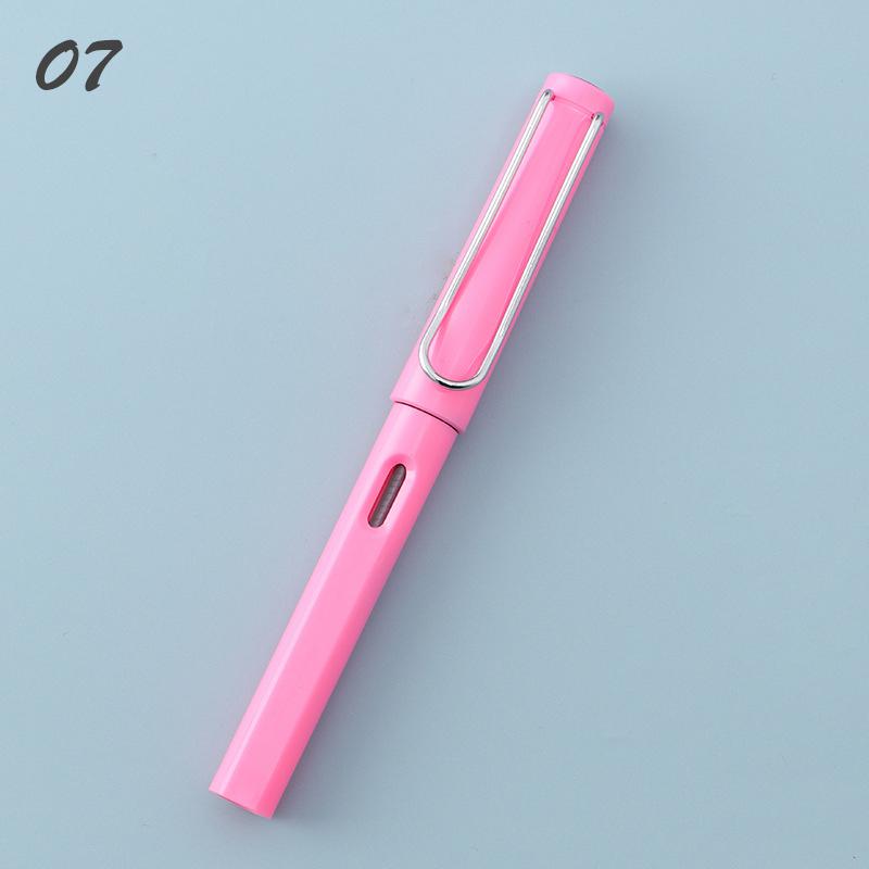 25 цветов, авторучка из алюминиевого сплава, классическая чернильная ручка для бизнеса, офиса, 0,38/0,5 мм