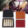 Clarinet Reed Case 10 Slots Saxophone Clarinet Holder Box with Magnetic Closure for Alto Tenor Soprano Saxophone Reeds