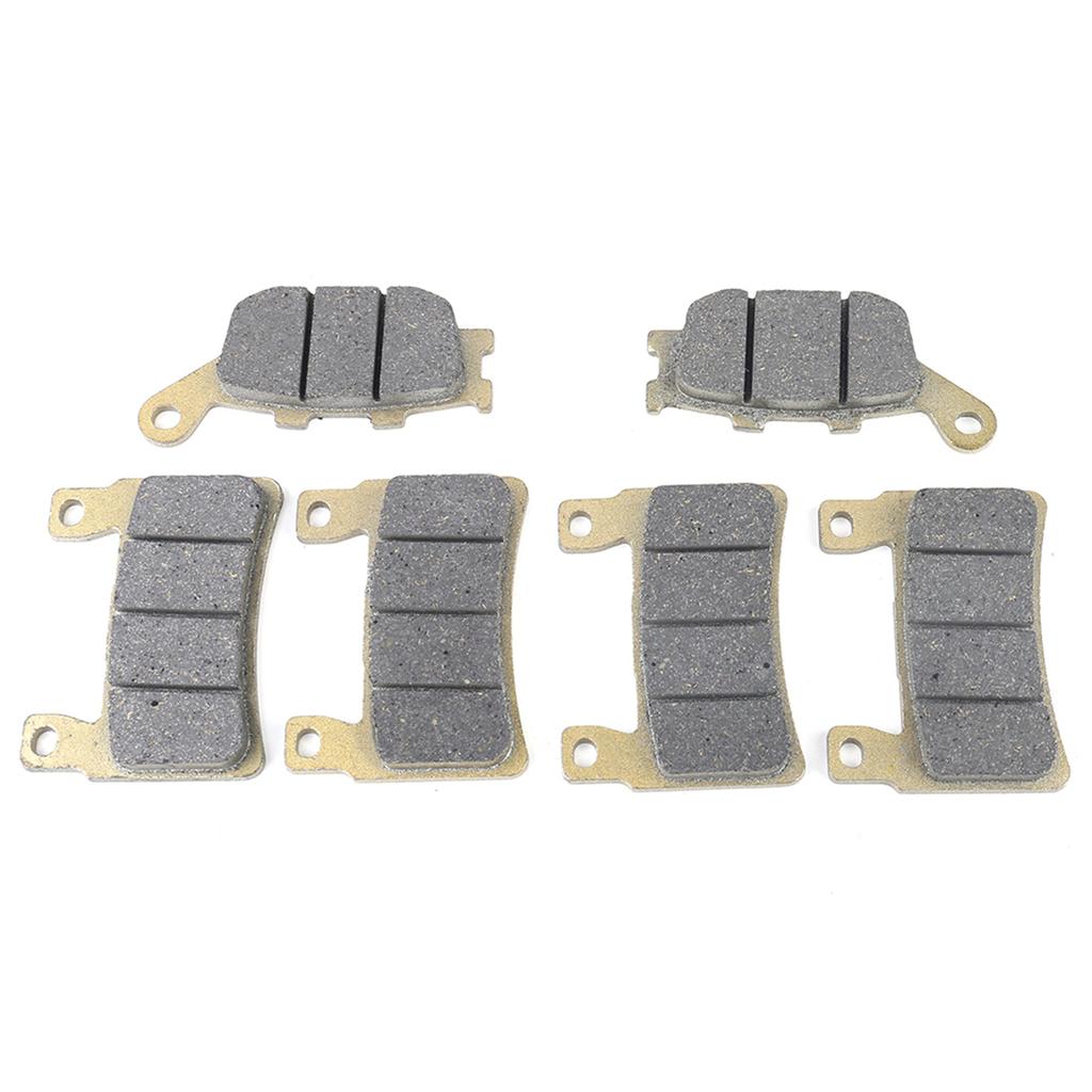 6 шт. передние и задние тормозные колодки для мотоцикла CBR 600 F4 F4I