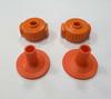 Quick-Release Cymbal Cap for Easy Installation of Drum Sleeve and Support (Plastic)