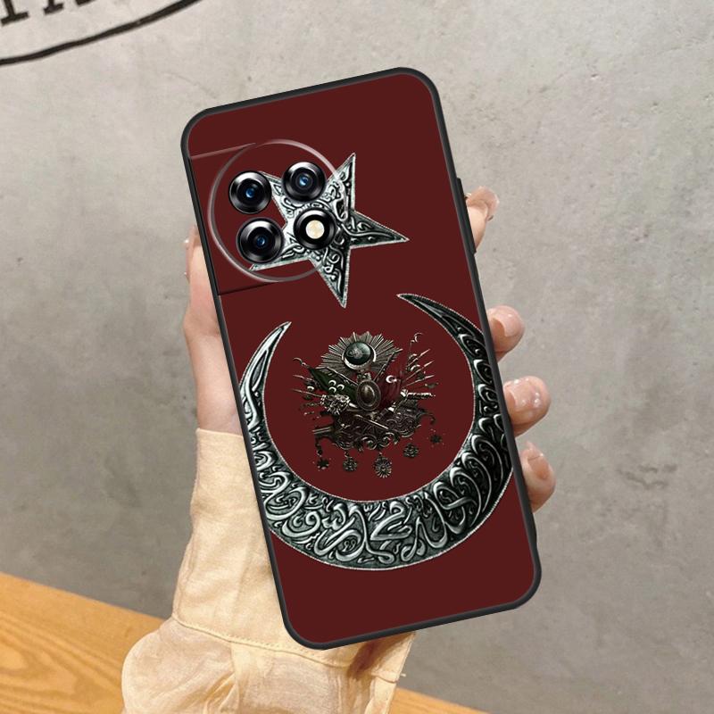 Турция Турецкий Флаг Чехол Для OnePlus Nord 5 CE 2 3 4 Lite N20 N30 OnePlus 15 13 12 11 13T 10T 12R 13R 15R Обложка