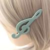 Y2K Duckbill Alligator Clip Music Note Side Clip Hair Accessories Music Note Hair Clip  Women
