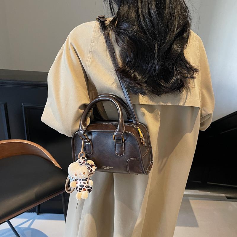 Maillard Fashion Повседневная Одноплечевая Сумка Кроссбоди Портативная Маленькая Сумка Женская Осень и Зима Новая Ретро Сумка-Подушка