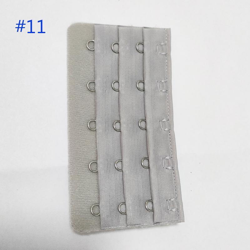 3 Pcs Women's Bra Extenders 3 Rows 5 Hooks Bra Underwear Clasp Strap Buckle Extension Sewing Tools Intimates Accessories