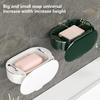Держатель мыла настенный ящик типа Punch Free Space Saving Wall Hanging Bathroom Мыльница для хранения ежедневного использования