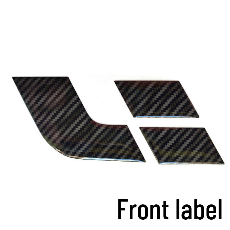 Li Auto L6789 ONE MEGA Steering Wheel Emblem Stickers, Creative Men's Interior Decor