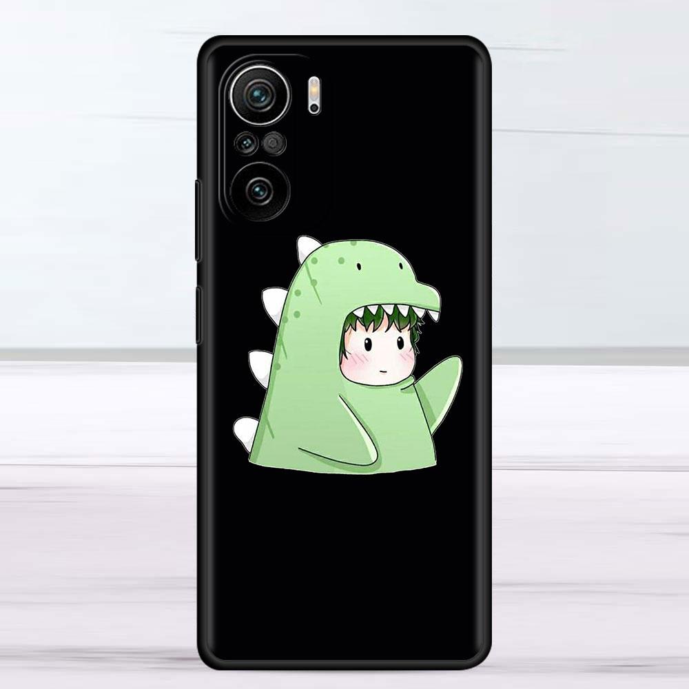 Чехол для Xiaomi Redmi Note 11 9S 10 9 8 7 9A 9C 9i K40 8T 10C 9T K50 силиконовый чехол для телефона с рисунком динозавра