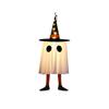 Flashing LED Specter Luminous Specter Ceiling Hanging Halloween Hanging Ornament  Porch
