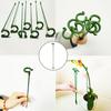 WCIC New 10PCS Potted Plant Support Rods Flower Stand Orchids Succulents Butterflies