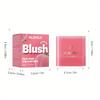 Flat Tube Fruit Blush Stick Two-in-one Lipstick, Easy To Apply Color and Highlight, Contour and Rouge, Convenient and Easy To Carry