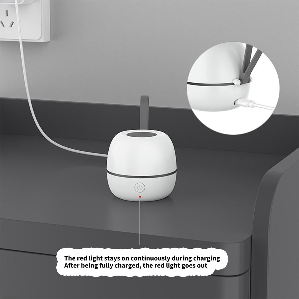 Compact Baby Pacifier Sterilizer Travel UV Light Technology High Sterilization Type C Rechargeable for Nail Trimmers