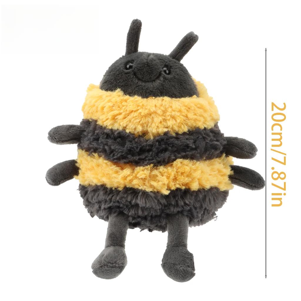 20 см супер мягкий плюшевый Albi Bee и Bee Bear очаровательная милая мягкая игрушка для детей, обнимающаяся медовая пчелка, идеальные подарки