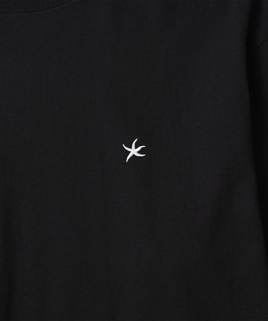 САМЫЙ ХОЛОДНЫЙ МОМЕНТ Футболка с длинным рукавом TCM Starfish с мини-логотипом (черный)