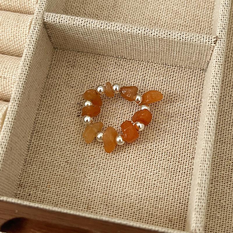 Кольцо с жемчугом, эластичное, женское, литературное, для ношения в несколько рядов, на указательный палец, высококачественное, ручной работы, ювелирное изделие