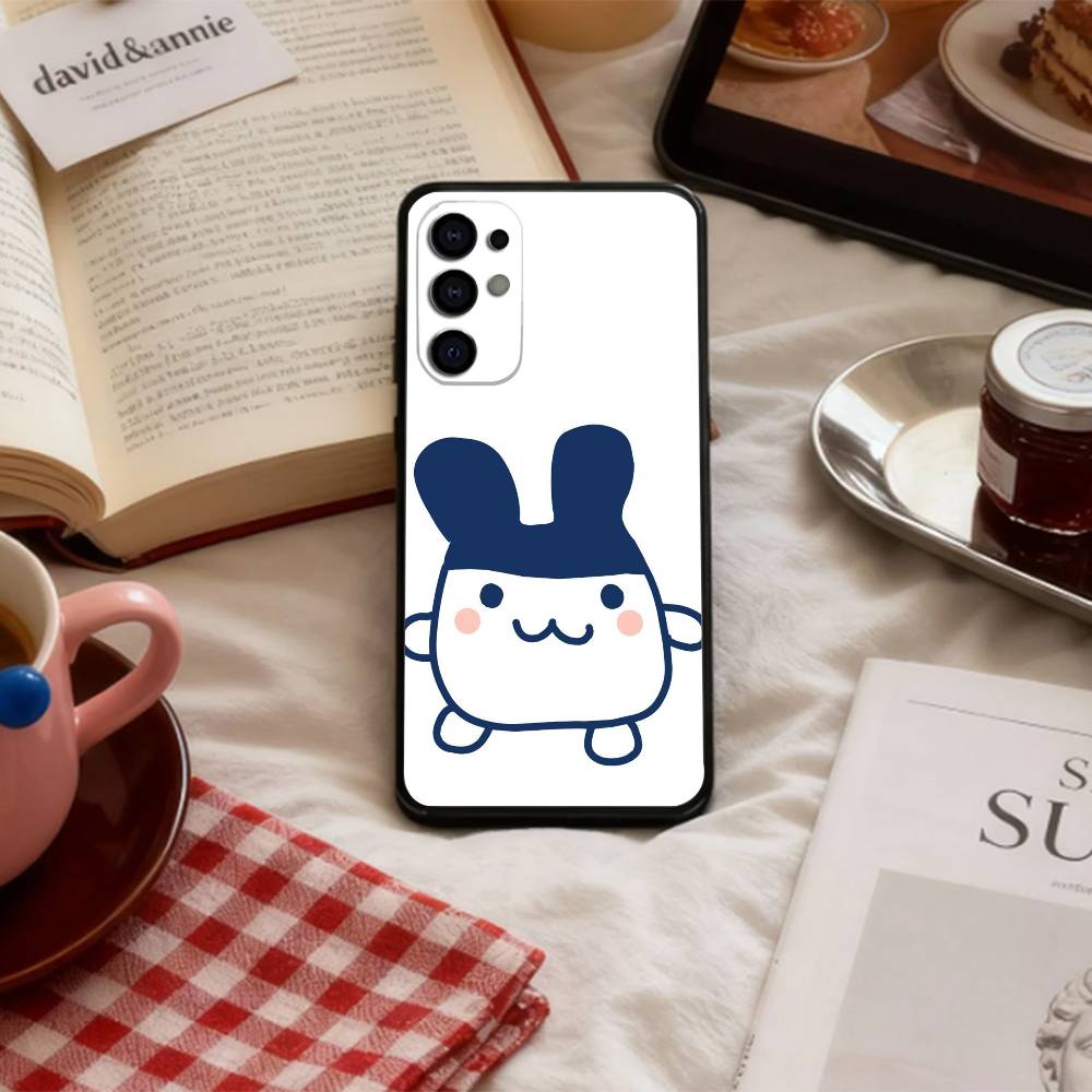 T-Tamagotchi K-Kuchipatchi Mametch Phone Case For Samsung S 25,24,23,22,30,21,10,9,Ultra,Plus,Lite,FE,4,5 G Soft Black Case