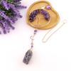 Amethyst Life Tree Dream Catcher Car Ornament Wind Chime T133