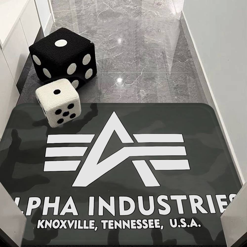 Alpha La Industries Коврик для двери Моющийся Нескользящий Коврик для зоны гостиной, дивана, стульев Коврик для прихожей Ковер для пола