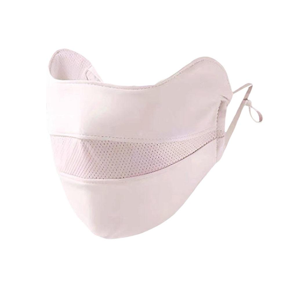 Hanging Ear Summer Face Mask Ice Silk Sports Mask Gifts Sun Protection Mask