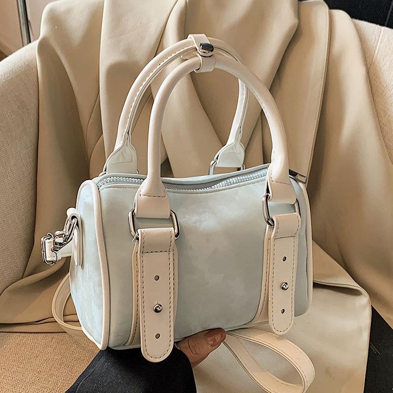 Корейский нишевый конфетный цвет сладкий ветер портативная сумка-подушка женская модная универсальная для поездок на работу с продвинутым чувством повседневная сумка-мессенджер