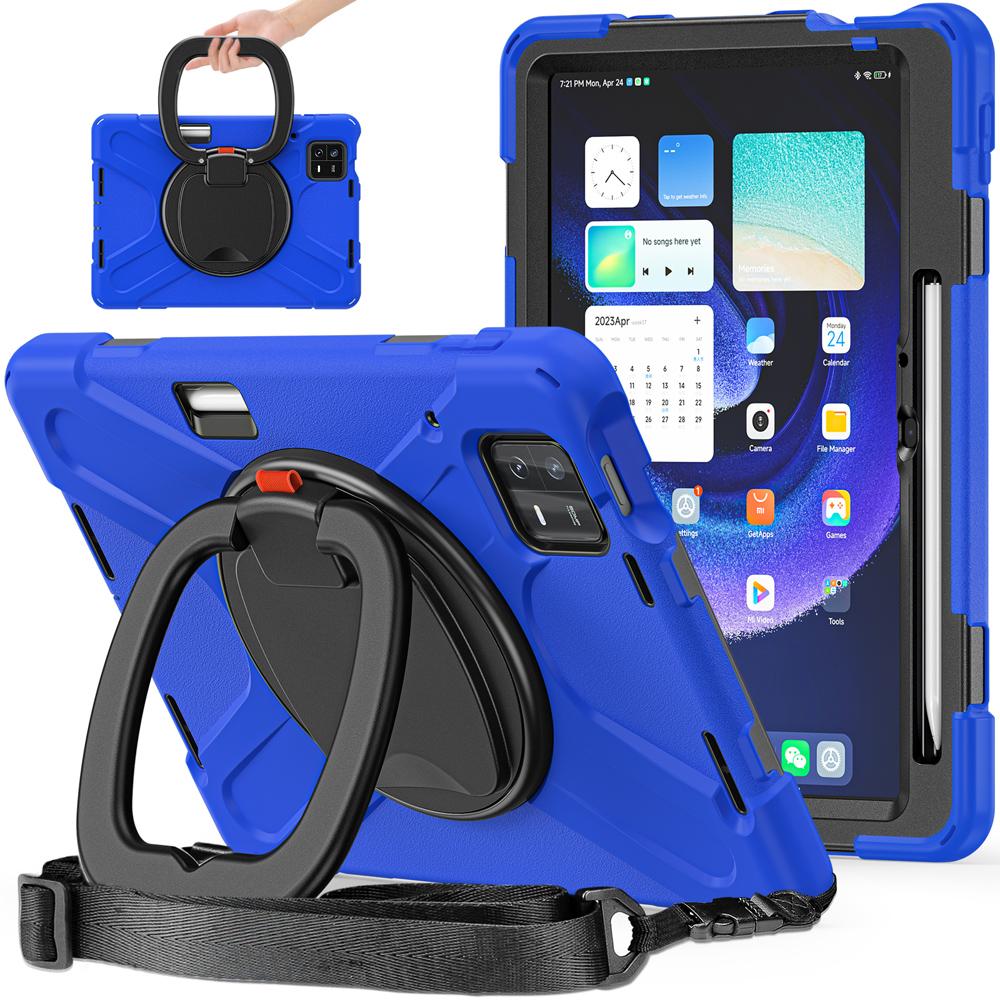 Силиконовые+ПК Портативные Чехлы для Планшетов для Xiaomi Pad8 Pad6 Pad7 Mi Pad 7 Ultra/7s/6s/5/6/7/8 Pro 8Pro Чехол Обложка Поворотная Подставка Оболочка