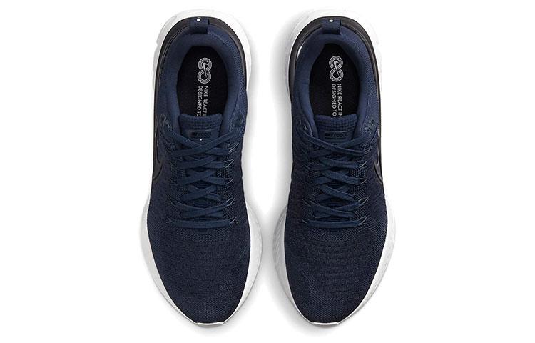 Nike React Infinity Run Flyknit 2 Грозовой синий темно-синий CT2357-401
