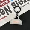 New Soft Pilates Keychain Yoga Core Bed Keychain Silicone Gym Key Chain Motivational Girl Gym Accessories Fitness Gifts