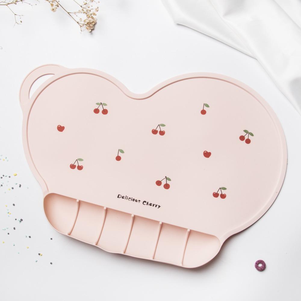 Водонепроницаемые салфетки Cloud, маслянистые силиконовые коврики для столовых приборов, легко моющиеся детские коврики для столов, для студентов