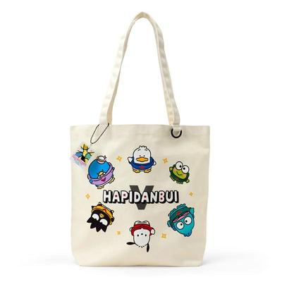 Сумка-тоут Sanrio ( ХАПИДАНБУИ ) Япония НОВЫЕ Персонажи Sanrio